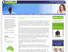 Tablet Screenshot of computercourses.com.au